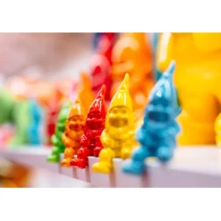 Figurine décorative Nain Colore 11cm ass.