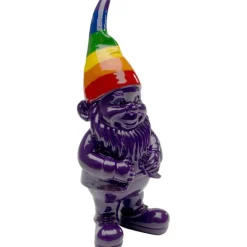 Figurine décorative Nain Rainbow violet 11cm