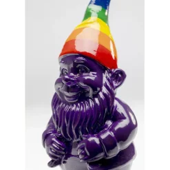 Figurine décorative Nain Rainbow violet 11cm