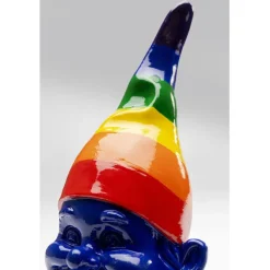 Figurine décorative Nain Rainbow bleu 21