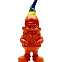 Figurine décorative Nain Rainbow orange 46cm