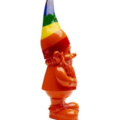 Figurine décorative Nain Rainbow orange 46cm