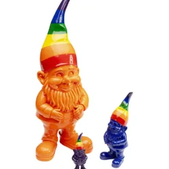 Figurine décorative Nain Rainbow orange 46cm