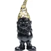 Figurine décorative Nain Standing noir-doré 30