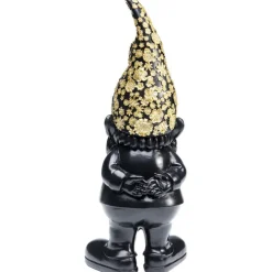 Figurine décorative Nain Standing noir-doré 30