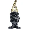 Figurine décorative Nain Standing noir-doré 45