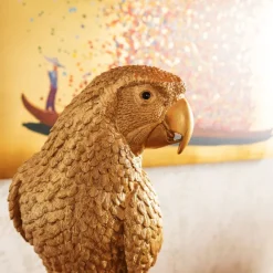 Figurine décorative Parrot doré 116cm