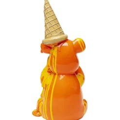 Figurine décorative Sitting Gelato Bear Orange 37c