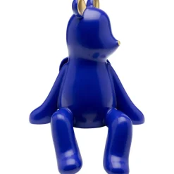 Figurine décorative Sitting Squirrel bleu 20cm