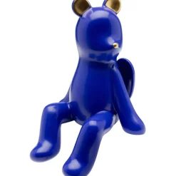 Figurine décorative Sitting Squirrel bleu 20cm