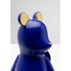 Figurine décorative Sitting Squirrel bleu 20cm