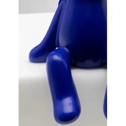 Figurine décorative Sitting Squirrel bleu 20cm