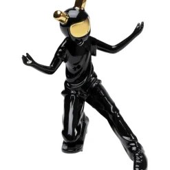 Figurine décorative Skating Astronaut noir