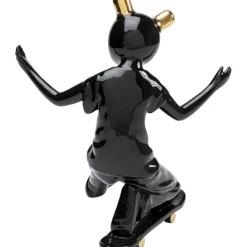 Figurine décorative Skating Astronaut noir