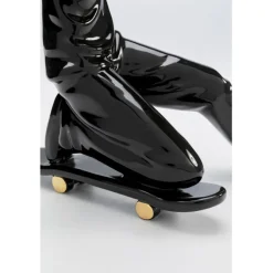 Figurine décorative Skating Astronaut noir