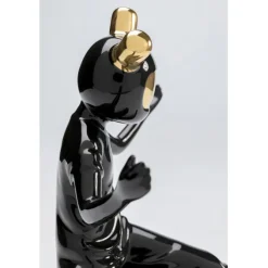 Figurine décorative Skating Astronaut noir