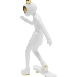 Figurine décorative Skating Astronaut blanc