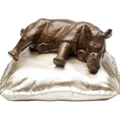 Figurine décorative Sleeping Rhino 37cm
