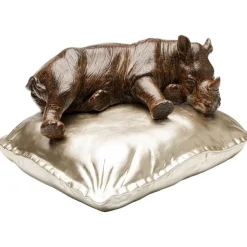 Figurine décorative Sleeping Rhino 37cm