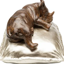 Figurine décorative Sleeping Rhino 37cm