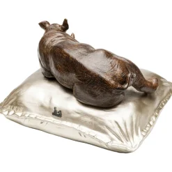 Figurine décorative Sleeping Rhino 37cm
