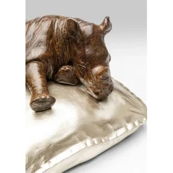 Figurine décorative Sleeping Rhino 37cm