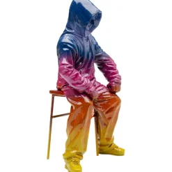 Figurine décorative Street Art Boy Rainbow 36cm