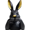 Figurine décorative Sweet Rabbit noir 23cm