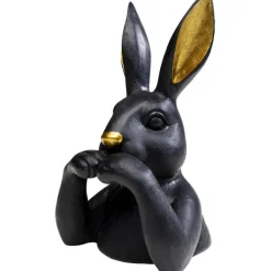 Figurine décorative Sweet Rabbit noir 23cm