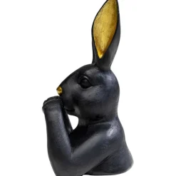 Figurine décorative Sweet Rabbit noir 23cm