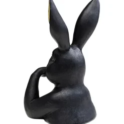 Figurine décorative Sweet Rabbit noir 23cm