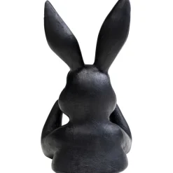Figurine décorative Sweet Rabbit noir 23cm