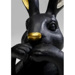 Figurine décorative Sweet Rabbit noir 23cm