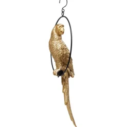 Figurine décorative Swinging Parrouge doré