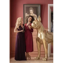 Figurine décorative Toto XL gold 180 cm