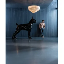Figurine décorative Toto XL noir 180cm