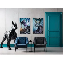 Figurine décorative Toto XL noir 180cm