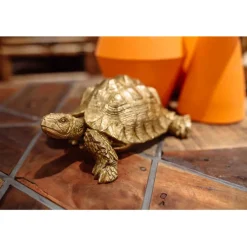 Figurine décorative Turtle doré PM