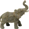 Figurine décorative Walking Elephant Pearls 24cm