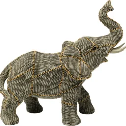 Figurine décorative Walking Elephant Pearls 24cm