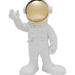 Figurine décorative Welcome Astronaut blanc 27cm