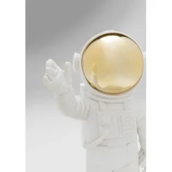 Figurine décorative Welcome Astronaut blanc 27cm