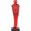 Figurine décorative Welcome Guest rouge PM