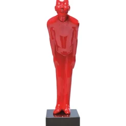 Figurine décorative Welcome Guest rouge PM