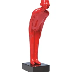 Figurine décorative Welcome Guest rouge PM