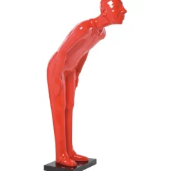 Figurine décorative Welcome Guests rouge GM 164cm