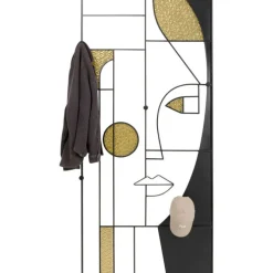 Garderobe murale Art Girl Face 90x200cm
