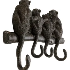Garderobe murale Monkey Family 38cm