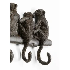 Garderobe murale Monkey Family 38cm