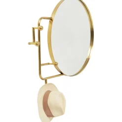 Garderobe murale Tristan Miroir Ø65cm